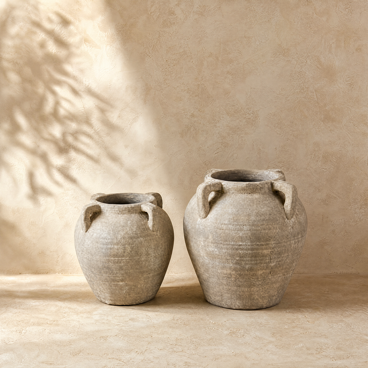 Clay Vase Set
